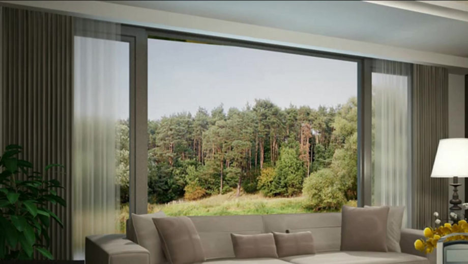 Motorized Ripple Fold Curtain